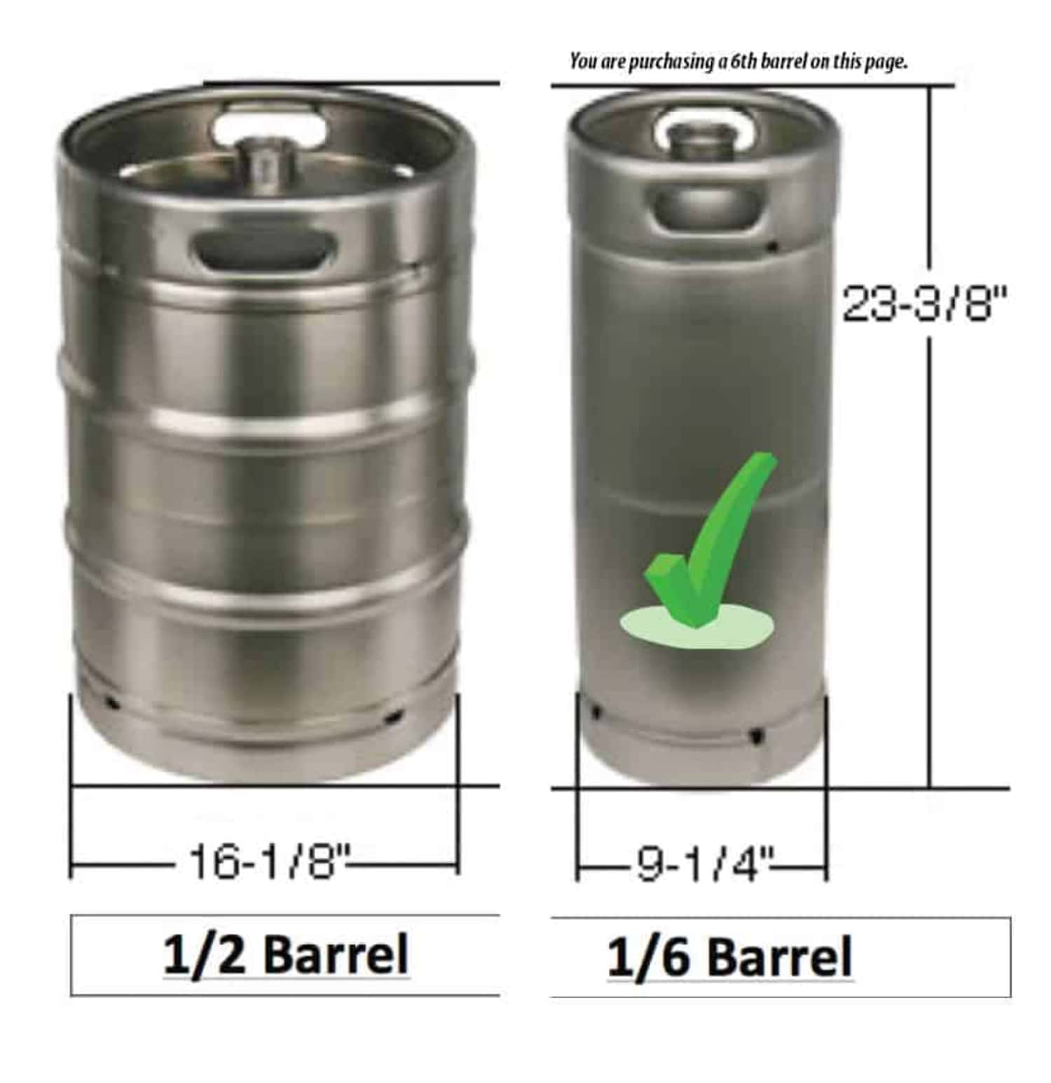 half barrel keg 