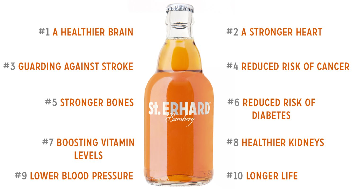 positive health impacts of beer