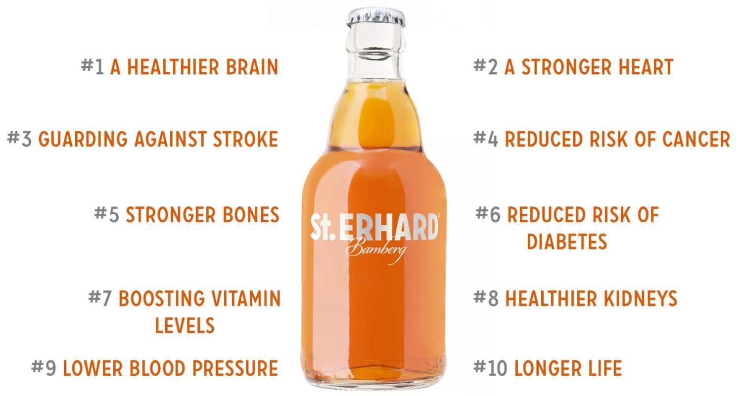 positive health impacts of beer