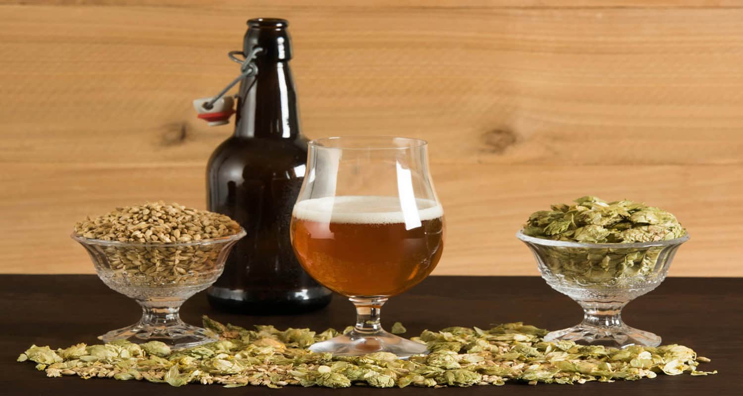 ingredients and beering process