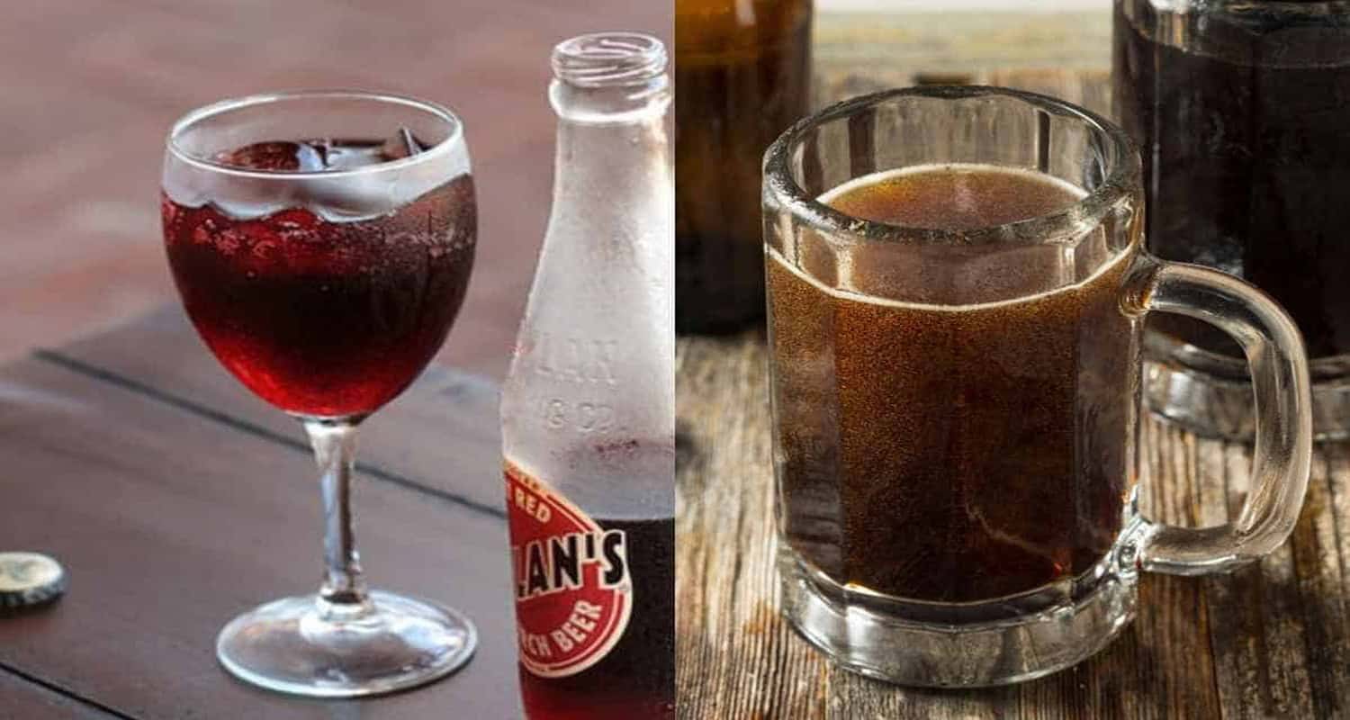brich beer vs root beer taste