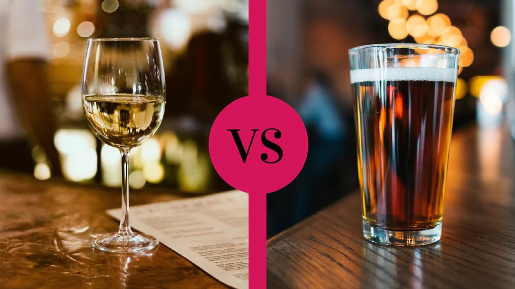 wine vs beer