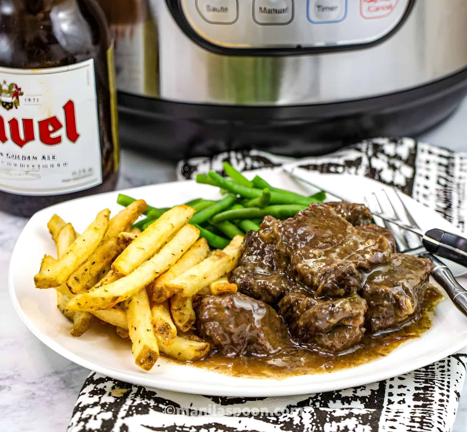 Belgian Ale and Herb-infused Dishes